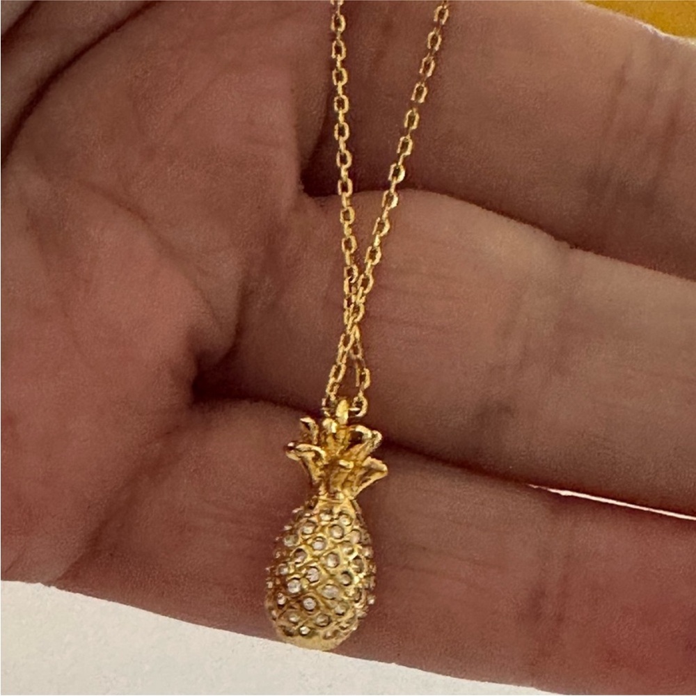 Kate spade ♠️ pineapple chain necklace - Picture 3 of 7